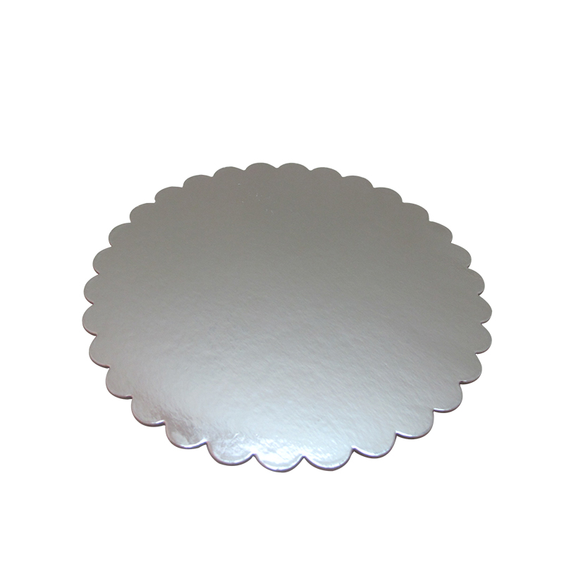 Custom Cake Pads Silver Round Cake Tray