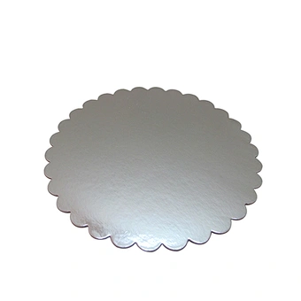 Custom Cake Pads Silver Round Cake Tray