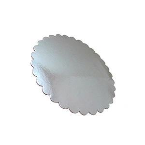 Custom Cake Pads Silver Round Cake Tray
